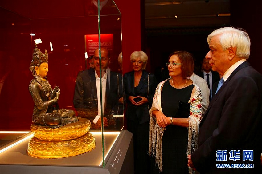 中國故宮文化財(cái)展がギリシャで開幕