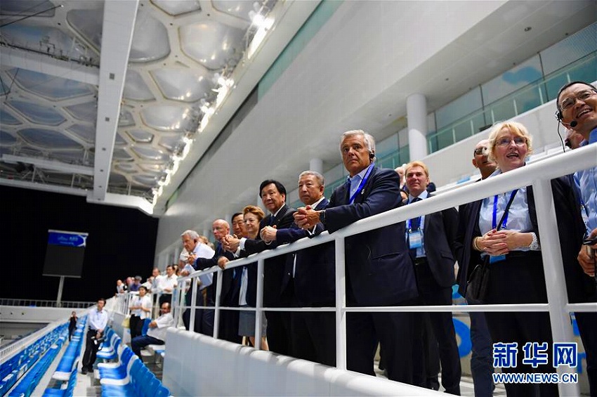 IOCが北京冬季五輪の競(jìng)技會(huì)場(chǎng)を視察