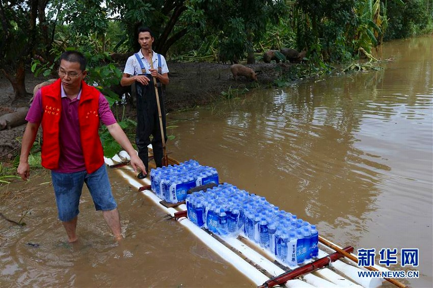 臺(tái)風(fēng)22號(hào)で広東省陽(yáng)江市に甚大な被害　復(fù)舊作業(yè)進(jìn)む