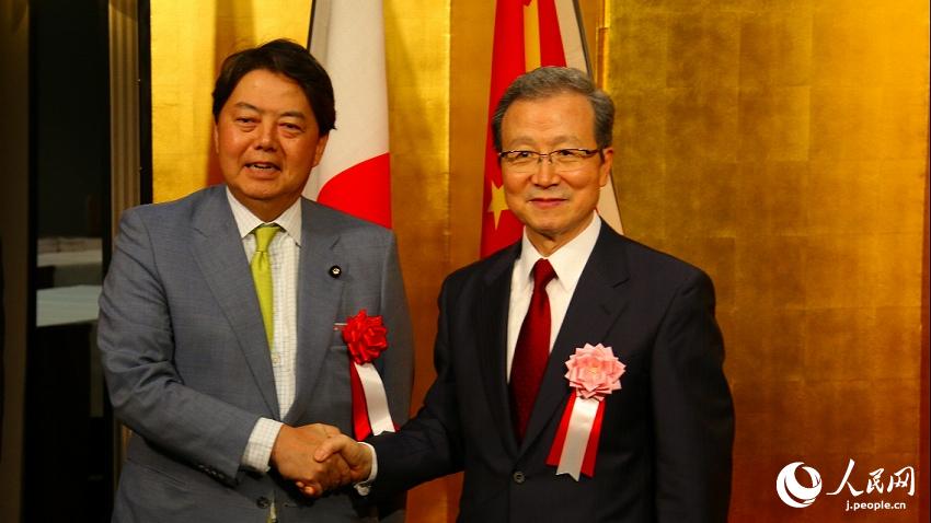 在日本中國大使館が東京で國慶節(jié)レセプション