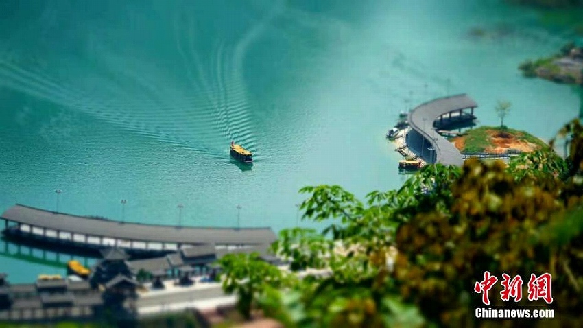 浮き世離れした絶景広がる広西チワン族自治區(qū)の浩坤湖