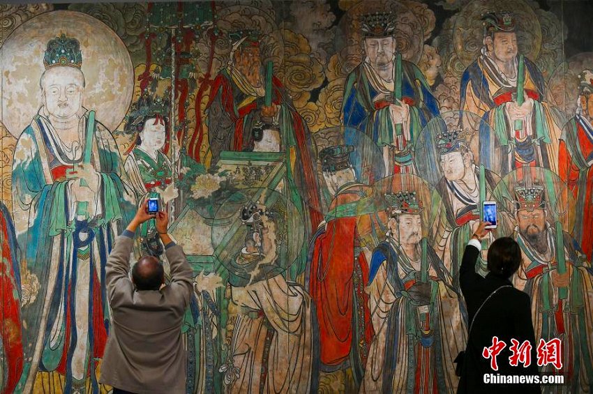 「伝統(tǒng)＋科學(xué)技術(shù)」で海外に流失した壁畫の復(fù)元に成功