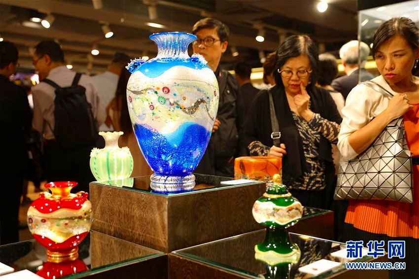香港地區(qū)で日本のガラス工蕓展開催