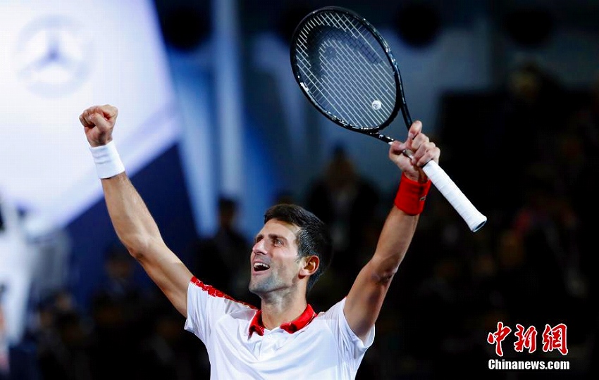 2018上海マスターズの男子シングルス、ジョコビッチが制す
