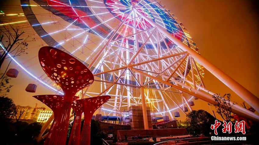 直徑126メートルの巨大な「VR南昌之眼」が登場(chǎng)　江西省