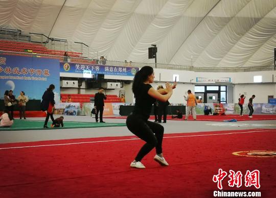 河南省登封市での武術大會に世界各地から集まった選手2212人が參加