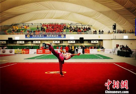 河南省登封市での武術大會に世界各地から集まった選手2212人が參加