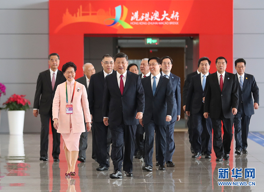 港珠澳大橋、習近平総書記が開通式に出席