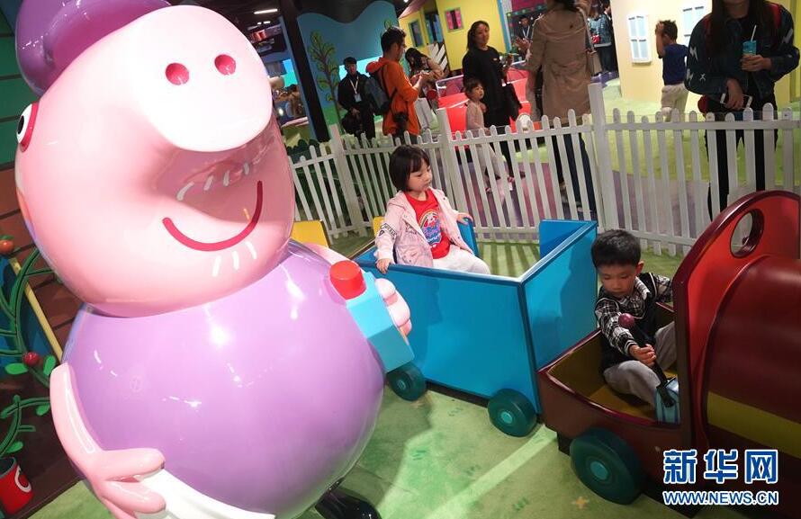 ペッパピッグの屋內(nèi)テーマパークが上海に誕生　世界初