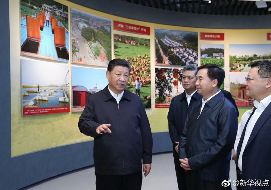 習(xí)近平総書記が深セン視察　前海の発展や改革開放40周年記念展示を見學(xué)