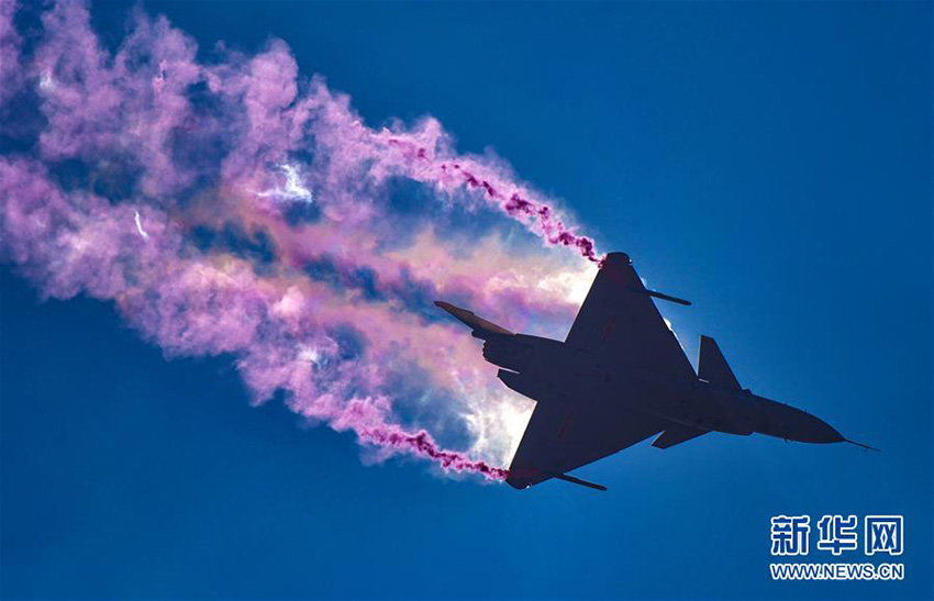 殲-10Bが航空ショーに登場 広東省