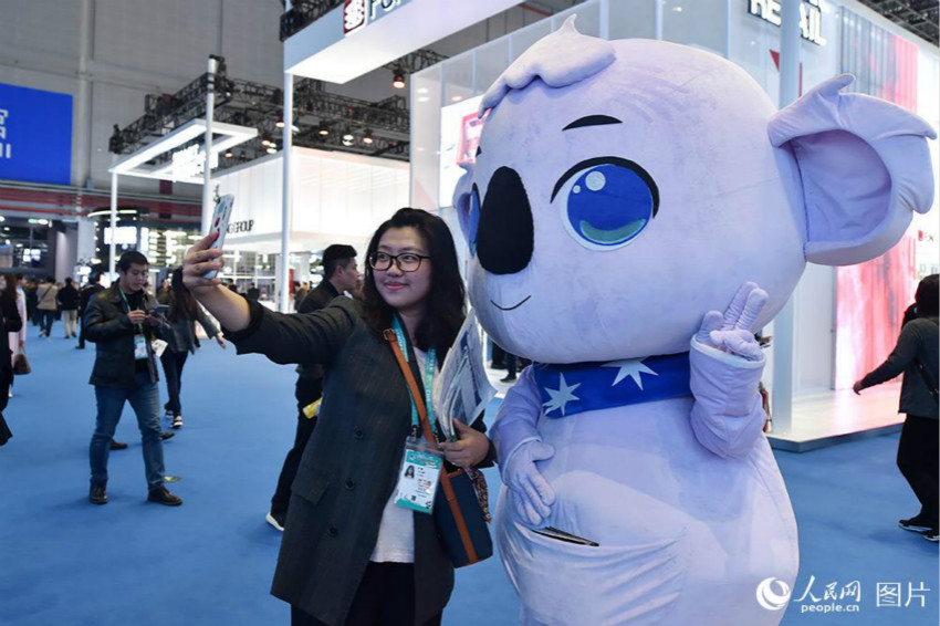 輸入博覧會(huì)で唯一のサービス貿(mào)易展示ブロックを探索