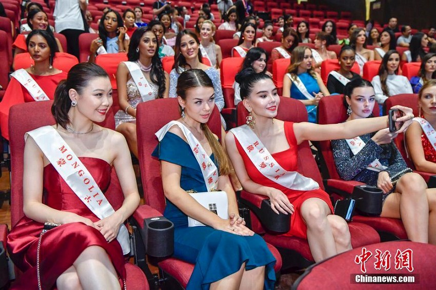 第68回ミス?ワールド決勝戦のファイナリストたちが海南省三亜に集結(jié)