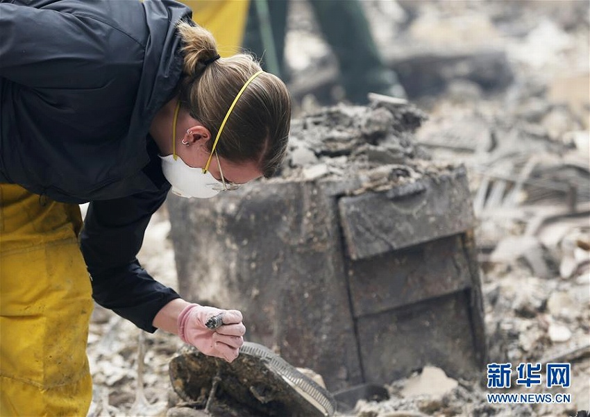 米カリフォルニア州北部の山火事、死者が48人に