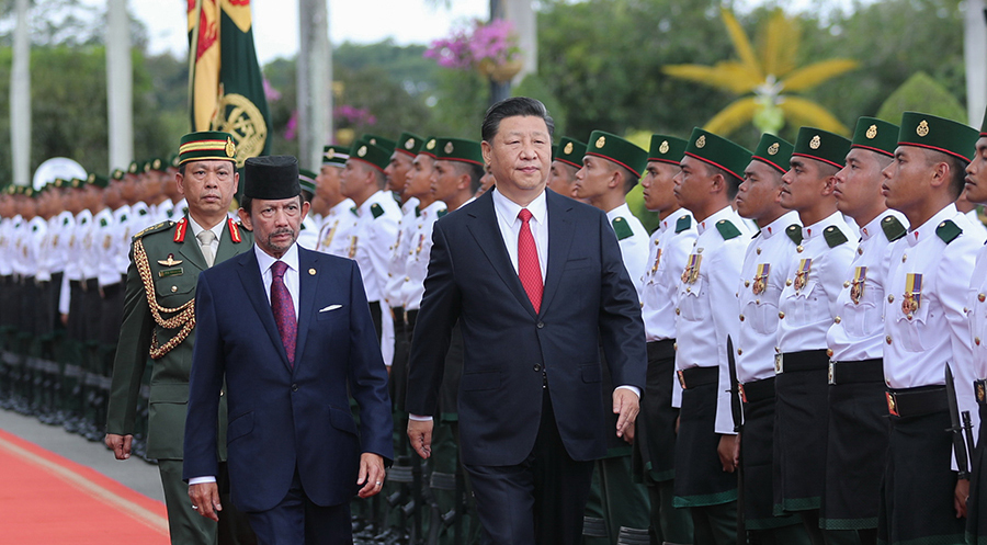 中國(guó)とブルネイが戦略的協(xié)力パートナーシップを構(gòu)築