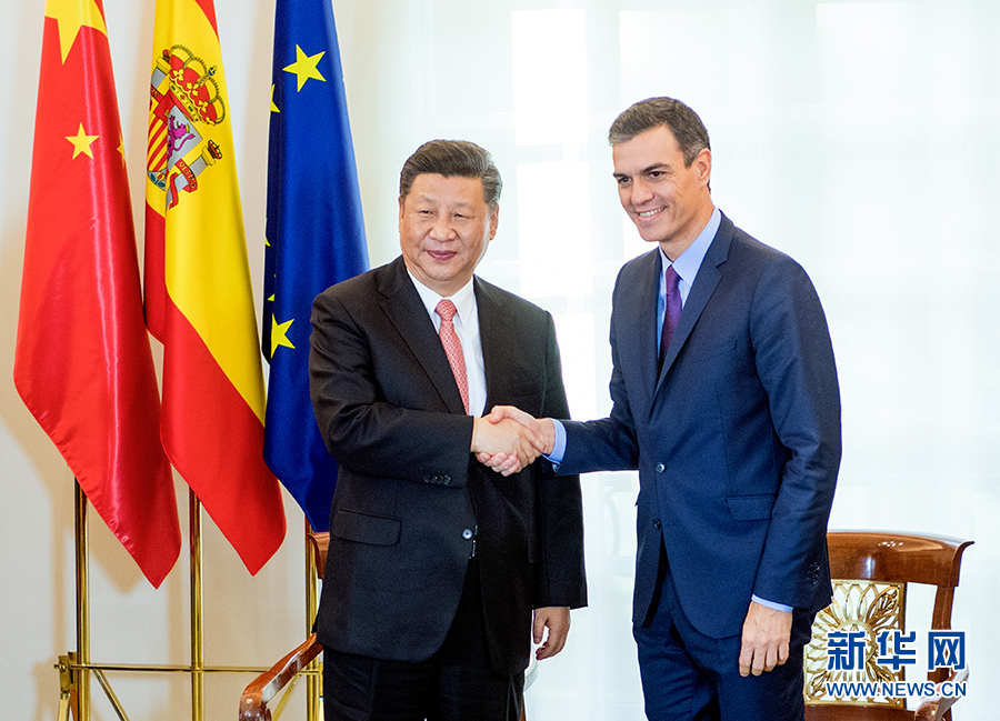 習(xí)近平主席がスペイン首相と會(huì)談　「協(xié)力ウィンウィン、模範(fàn)を築く」