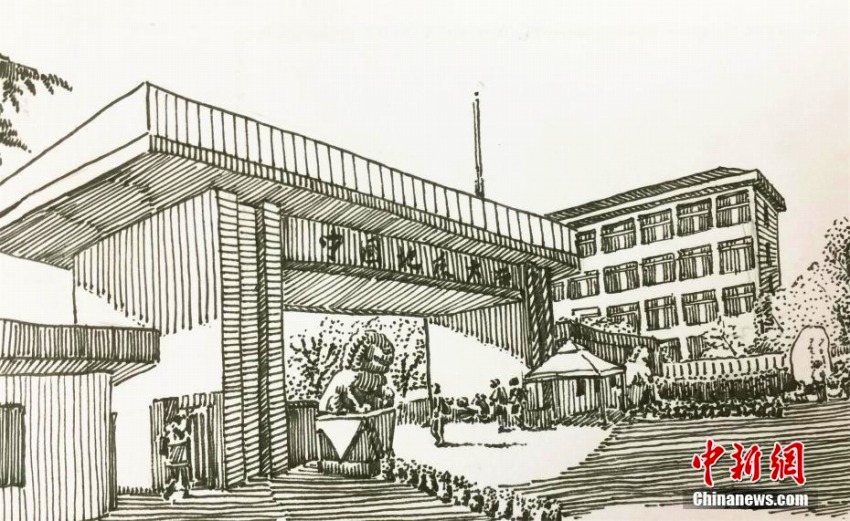 地質(zhì)大學(xué)の學(xué)生が描くサインペン畫「小錘君の物語」が話題に