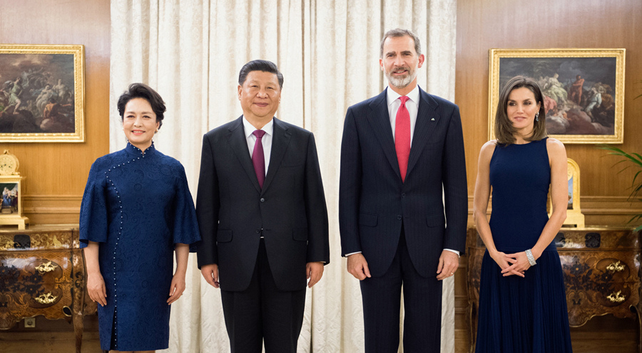 習(xí)近平主席がスペイン國王と會(huì)談　両國関係を新段階へ推進(jìn)