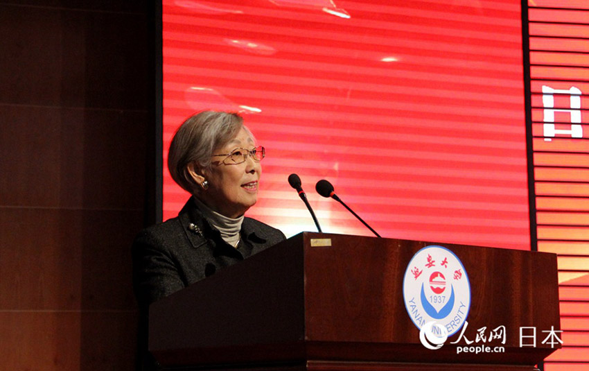 図書(shū)で架けられた友誼の橋　日本科學(xué)協(xié)會(huì)が延安大學(xué)に図書(shū)寄贈(zèng)