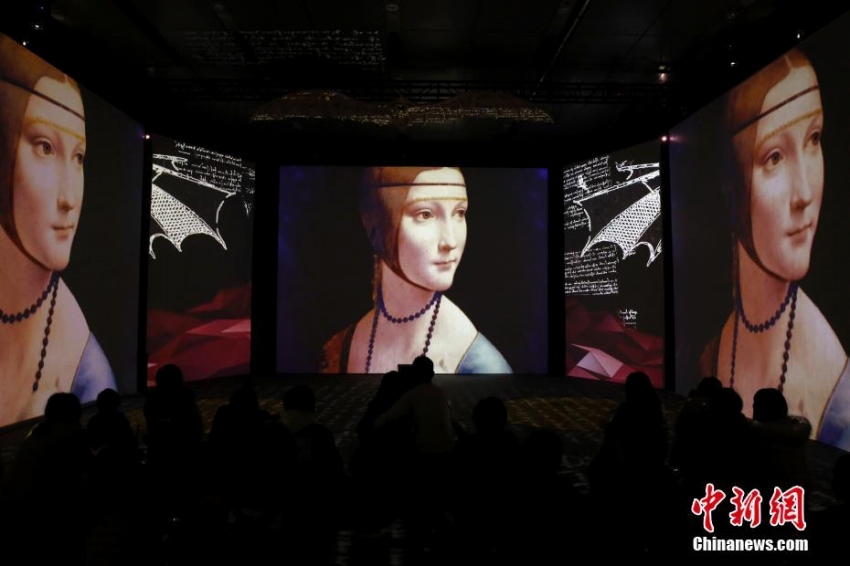 上海で、時空を超えてダ?ヴィンチと「対話」できる沒入型イベント