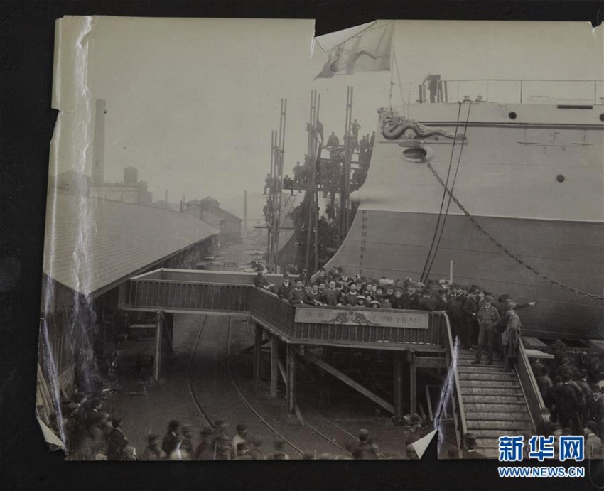 甲午海戦で沈沒した「致遠艦」設(shè)計図が百年の時を経て英國で発見