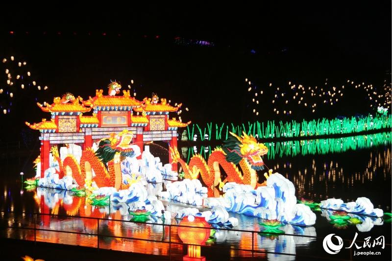 東京ドイツ村に中國のランタン燈る　ランタンフェスティバル點(diǎn)燈式