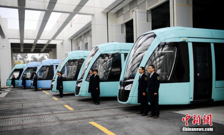 成都市に初の路面電車、年末にも一部路線で試運転スタート　四川省
