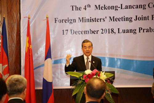 王毅外交部長(zhǎng)が瀾滄江―メコン川協(xié)力発展の方向性を示す