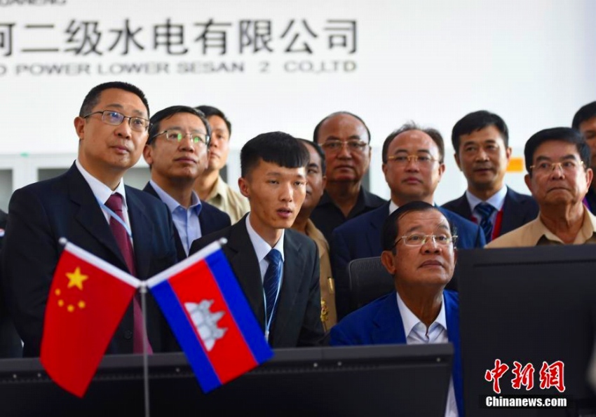 中國(guó)?カンボジア最大規(guī)模のエネルギー協(xié)力プロジェクトの水力発電所竣工