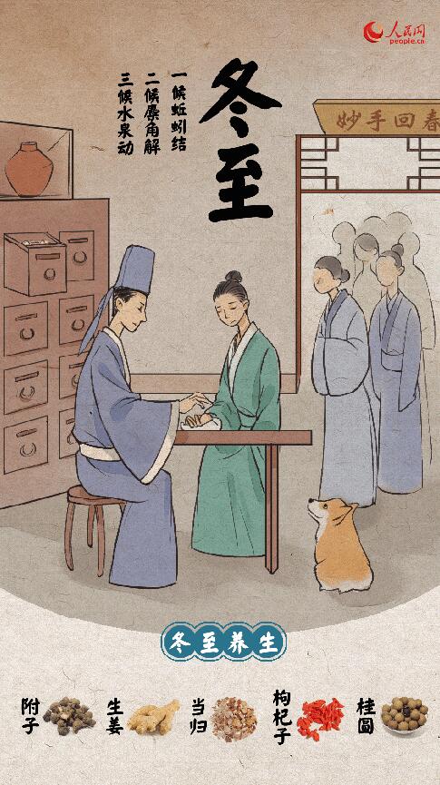 22日は冬至　春の到來指折り數える「數九」がこの日よりスタート