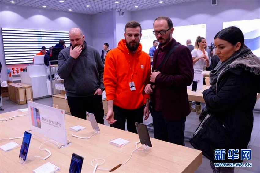 クロアチアの首都ザグレブに小米の専門(mén)店オープン