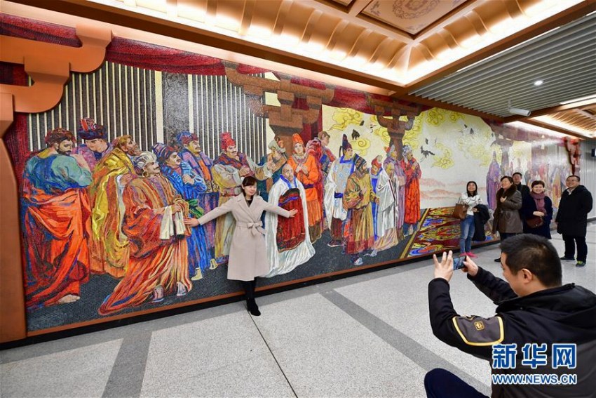 西安地下鉄4號(hào)線の試運(yùn)転スタート　陝西省