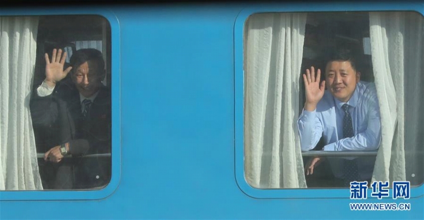 韓國と朝鮮が鉄道?道路を連結する事業(yè)の著工式