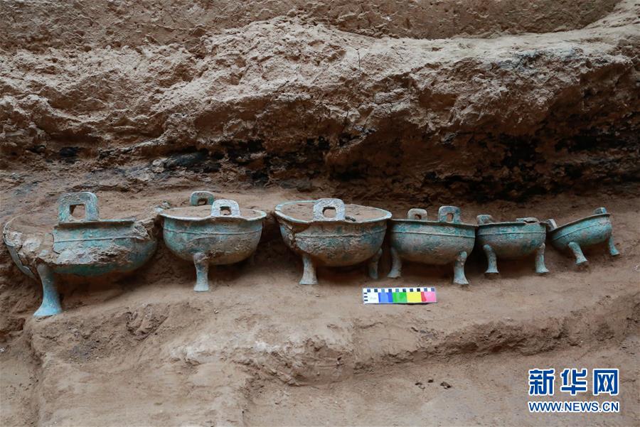 陝西省の劉家窪遺跡、芮國後期の都の遺跡と確認