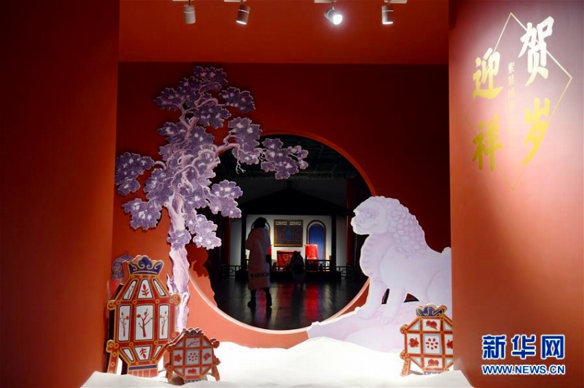 紫禁城で春節(jié)テーマの特別展が開幕　北京