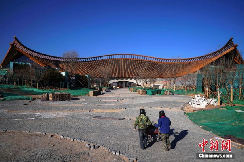 北京世園會では5G技術(shù)を他に先駆け採用　中國館も優(yōu)美な姿を披露