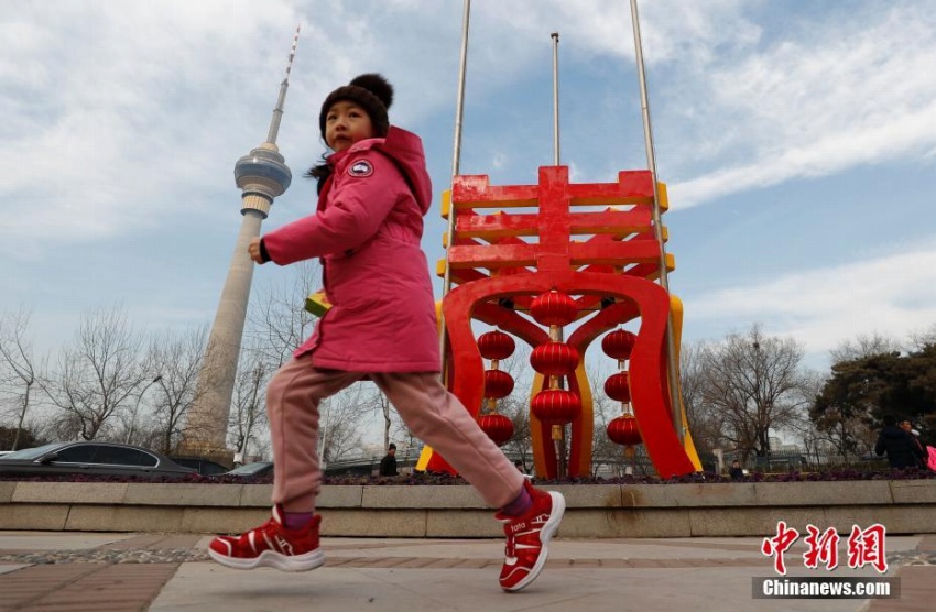 北京の玉淵潭公園が春節(jié)モードに　人気集める文化イベント