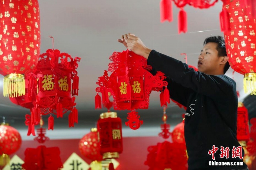 北京の玉淵潭公園が春節(jié)モードに　人気集める文化イベント