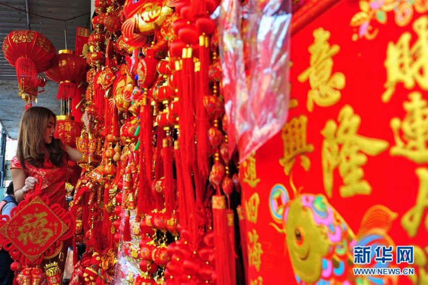 バンコクのチャイナタウンでますます高まる春節(jié)ムード