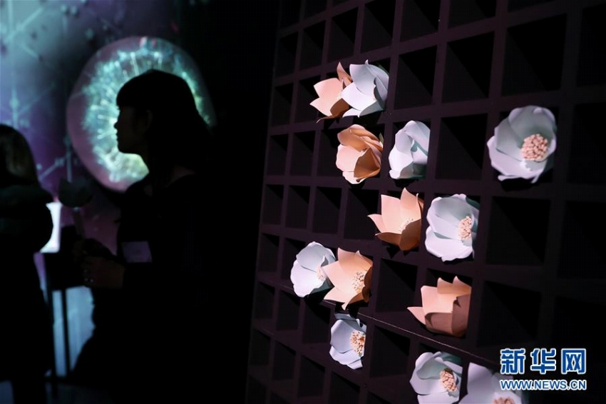 一足先に「お花見(jiàn)気分」楽しむ體験型アート展　東京