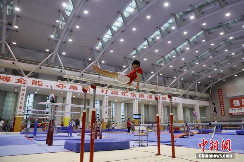 中國(guó)と日本の體操男子代表チームが北京で合同練習(xí)