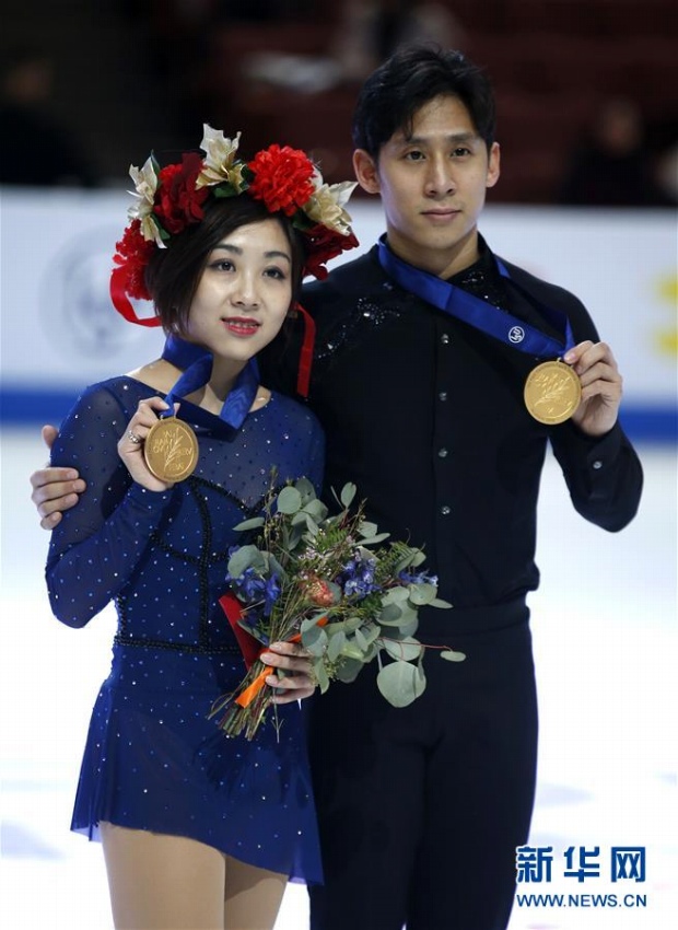 四大陸フィギュアスケート選手権2019で隋文靜/韓聡組が優(yōu)勝