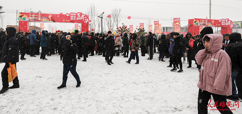 河北省雄安新區(qū)で第1回春節(jié)カーニバルが開幕