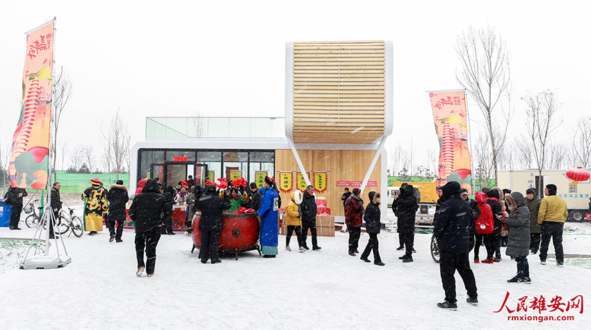 河北省雄安新區(qū)で第1回春節(jié)カーニバルが開(kāi)幕