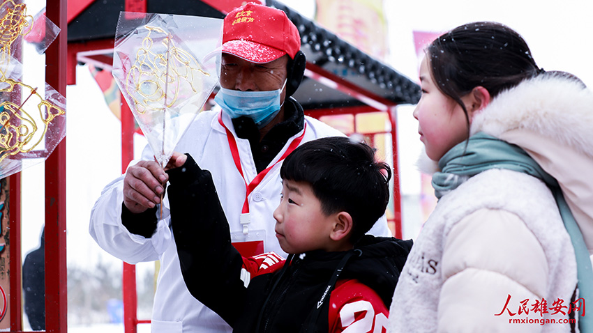 河北省雄安新區(qū)で第1回春節(jié)カーニバルが開(kāi)幕