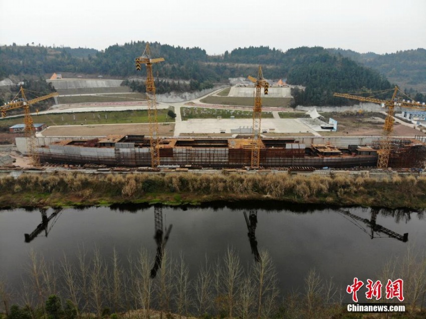 原寸大復(fù)刻版の「タイタニック號(hào)」、輪郭露わに　四川省