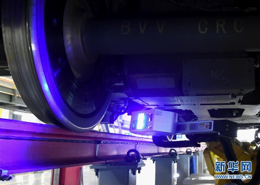 高速列車のメンテナンスにスマート検査ロボット導(dǎo)入　鄭州