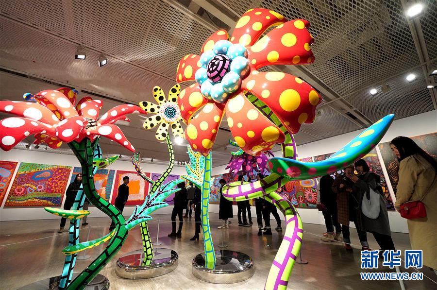 上海で草間彌生さんの作品展