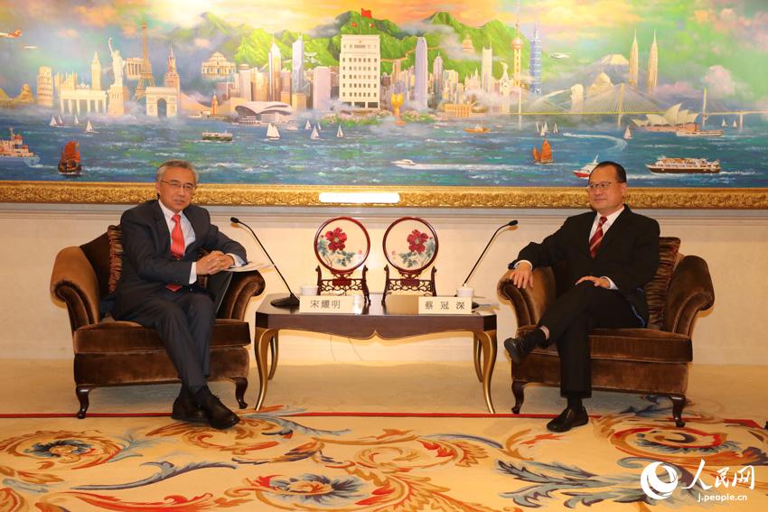 在日中國企業(yè)協(xié)會(huì)代表団が香港視察　粵港澳大灣區(qū)と一帯一路の新たなチャンスを掘り起こす