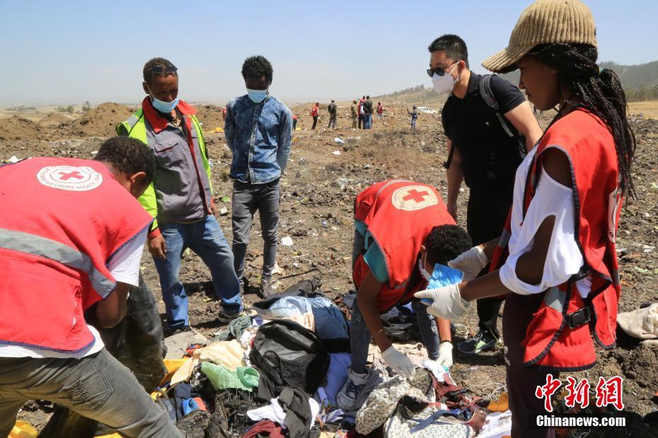 エチオピア墜落事故の救援活動(dòng)がほぼ終了